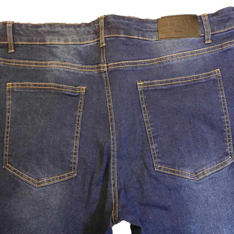 Straight Stretch Slim Classic Jeans For Men