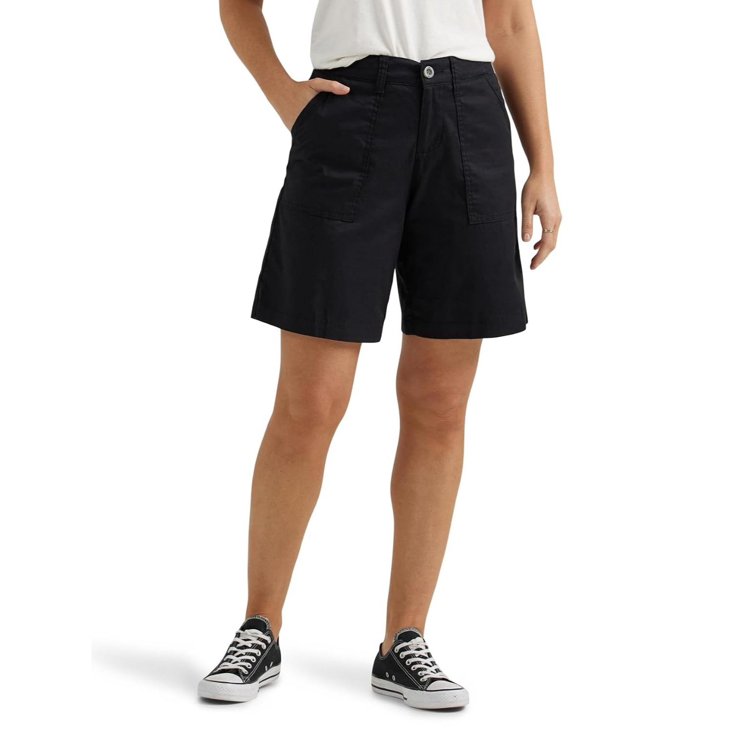 Ultra Lux Comfort Flex To Go Utility Bermuda Shorts For Women