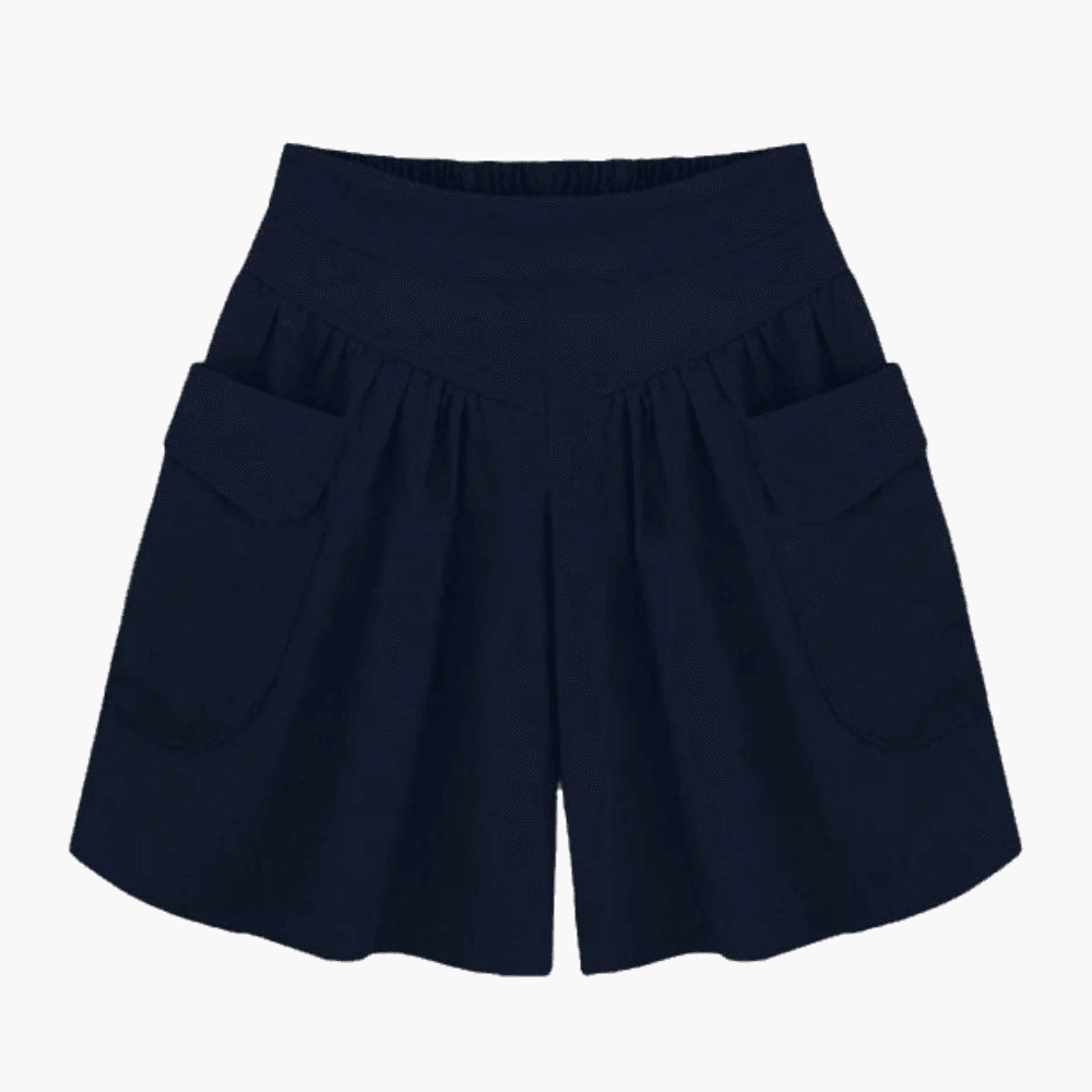 Ruffle Pocket Shorts-The Comfy Shorts
