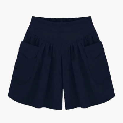 Ruffle Pocket Shorts-The Comfy Shorts