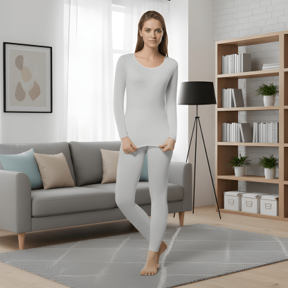 Women Fleece Lined Thermal Base Layer Set