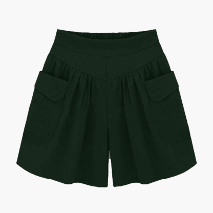 Ruffle Pocket Shorts-The Comfy Shorts