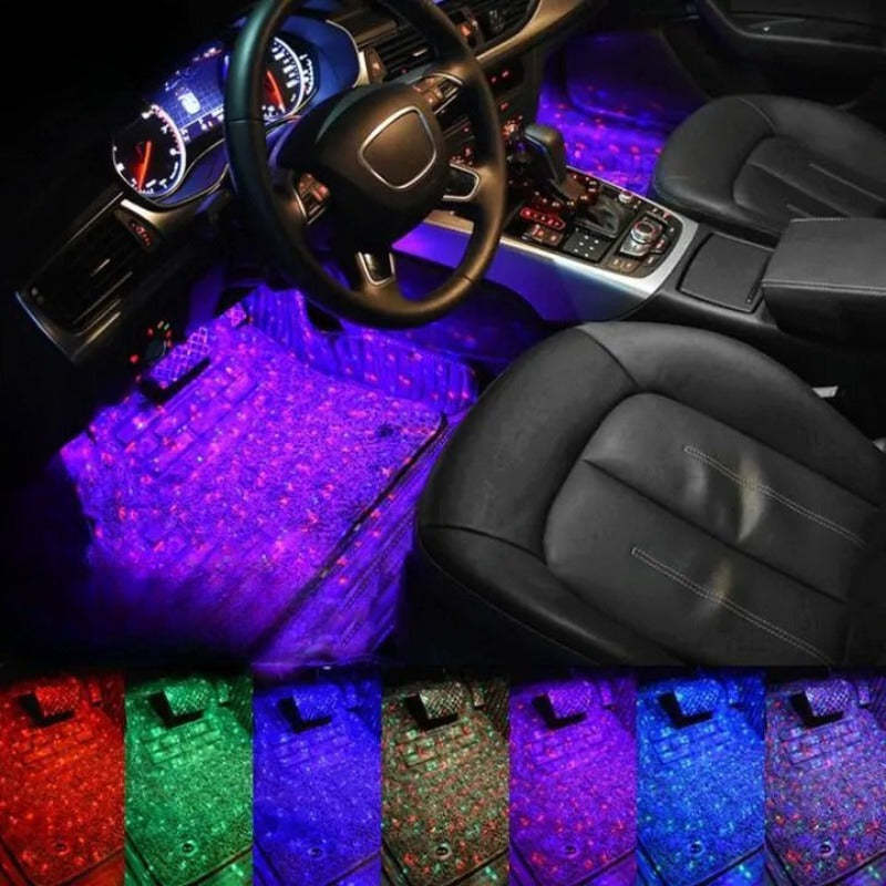 Car Interior LED Ambient Lights-Car Door Sills