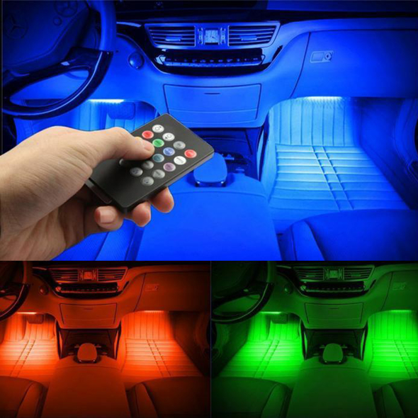 LED Car Interior Lights - Why you need your own set!-Car Door Sills