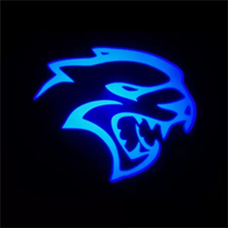 Blue Hellcat Car Door Light-Car Door Sills