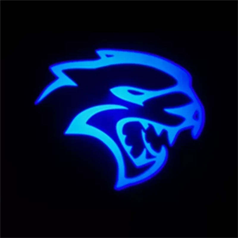 Blue Hellcat Car Door Light-Car Door Sills