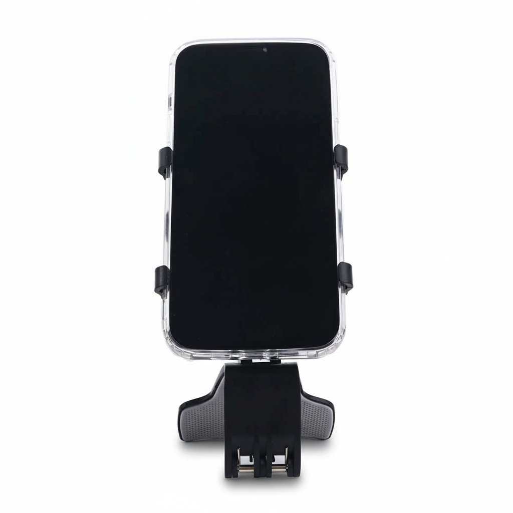 Car Phone Holder for Dashboard with 360 Degree Rotation and Adjustable Stand