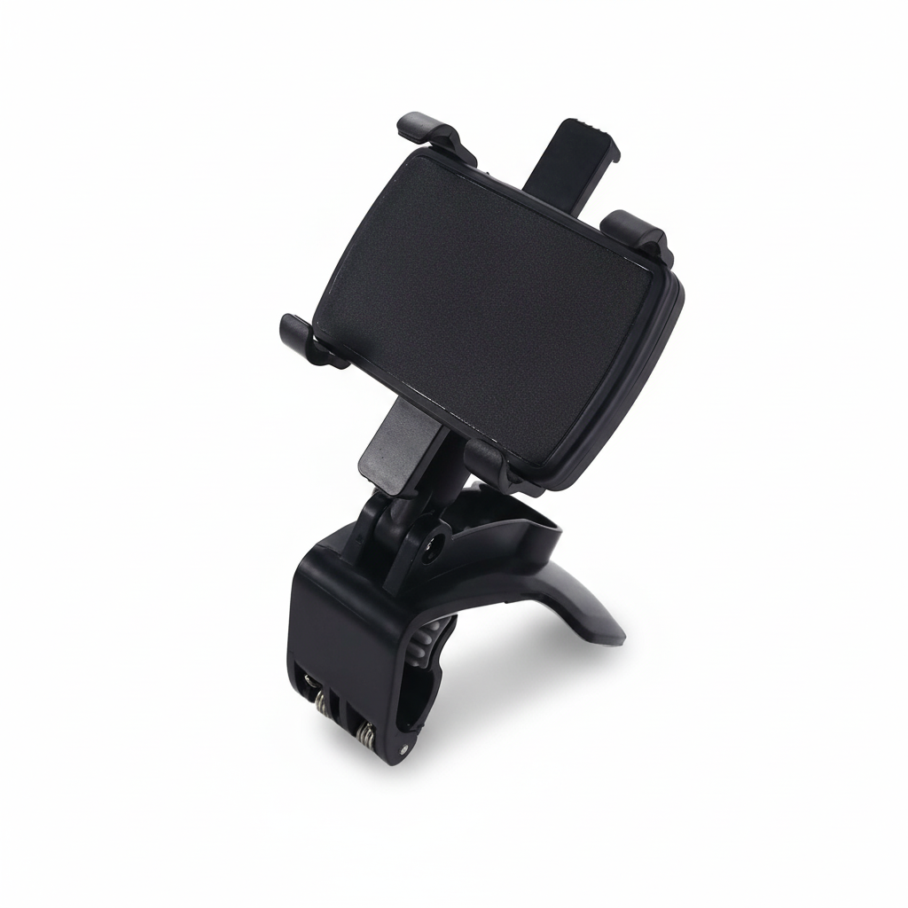 Car Phone Holder for Dashboard with 360 Degree Rotation and Adjustable Stand