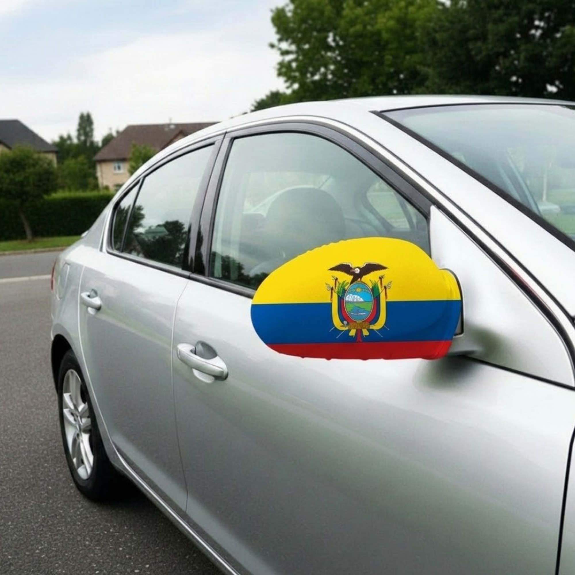 Official FIFA 2026 Ecuador Car Mirror Flag