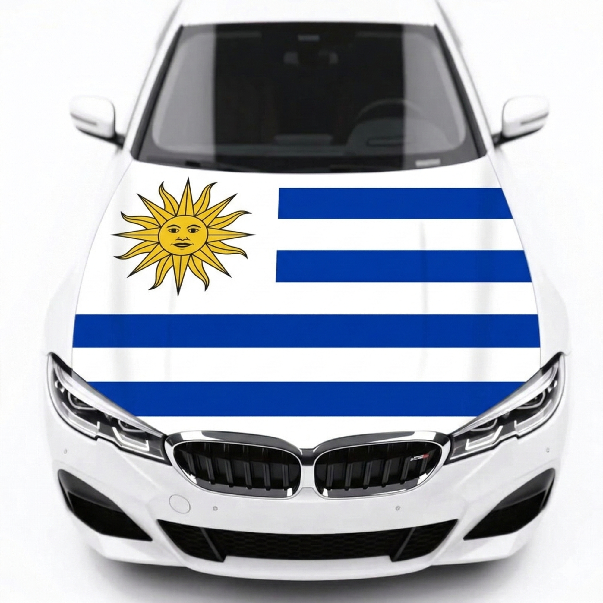Official FIFA 2026 Uruguay Flag Car Hood Cover