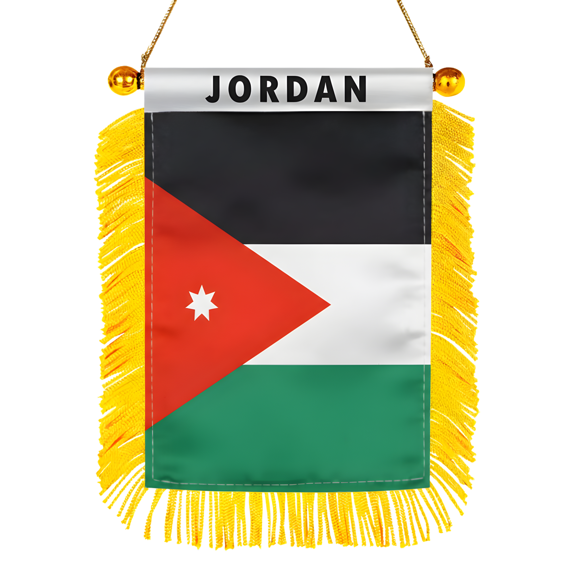 Official FIFA 2026 Jordan Car Window Mini Decorative Flag