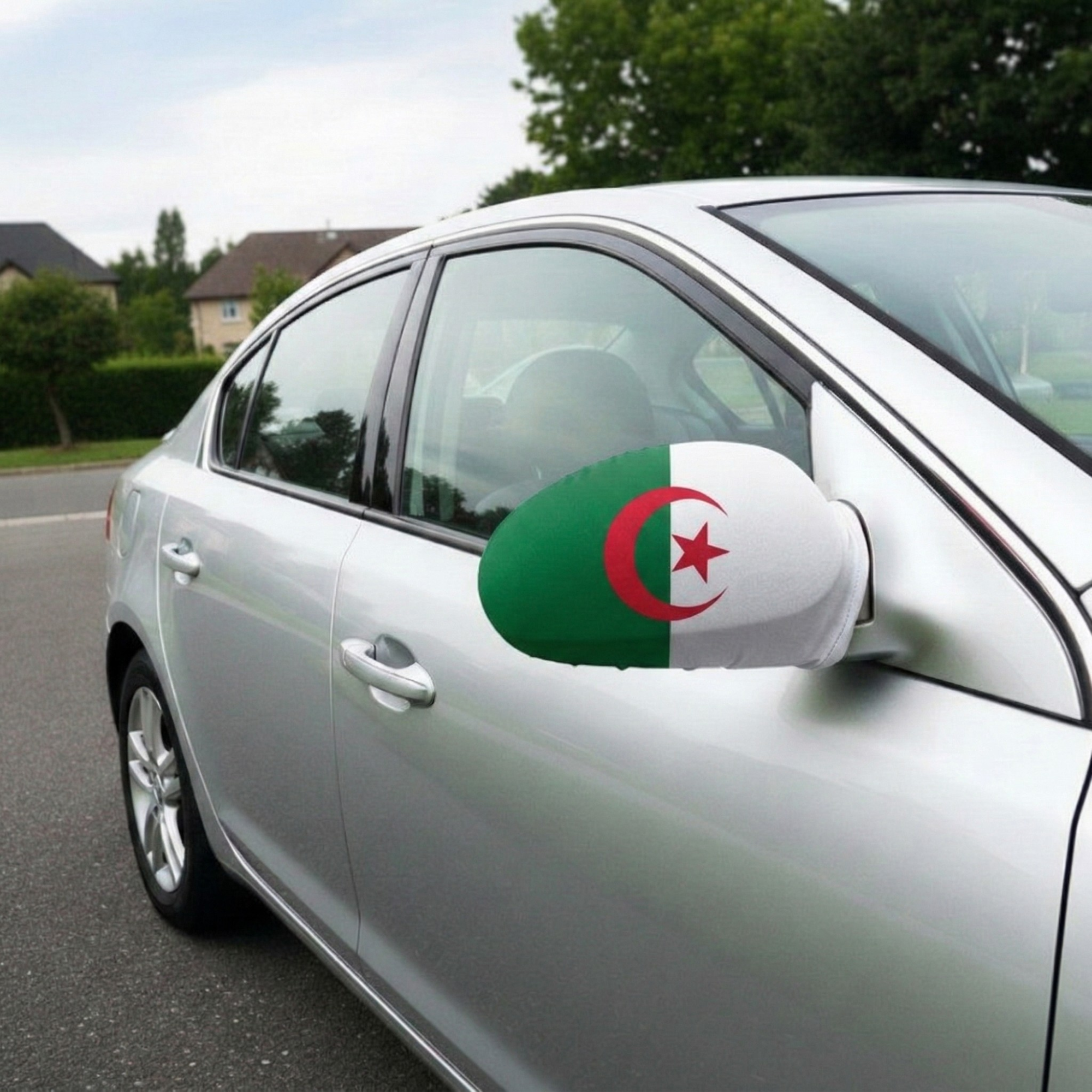 Official FIFA 2026 Algeria Car Mirror Flag