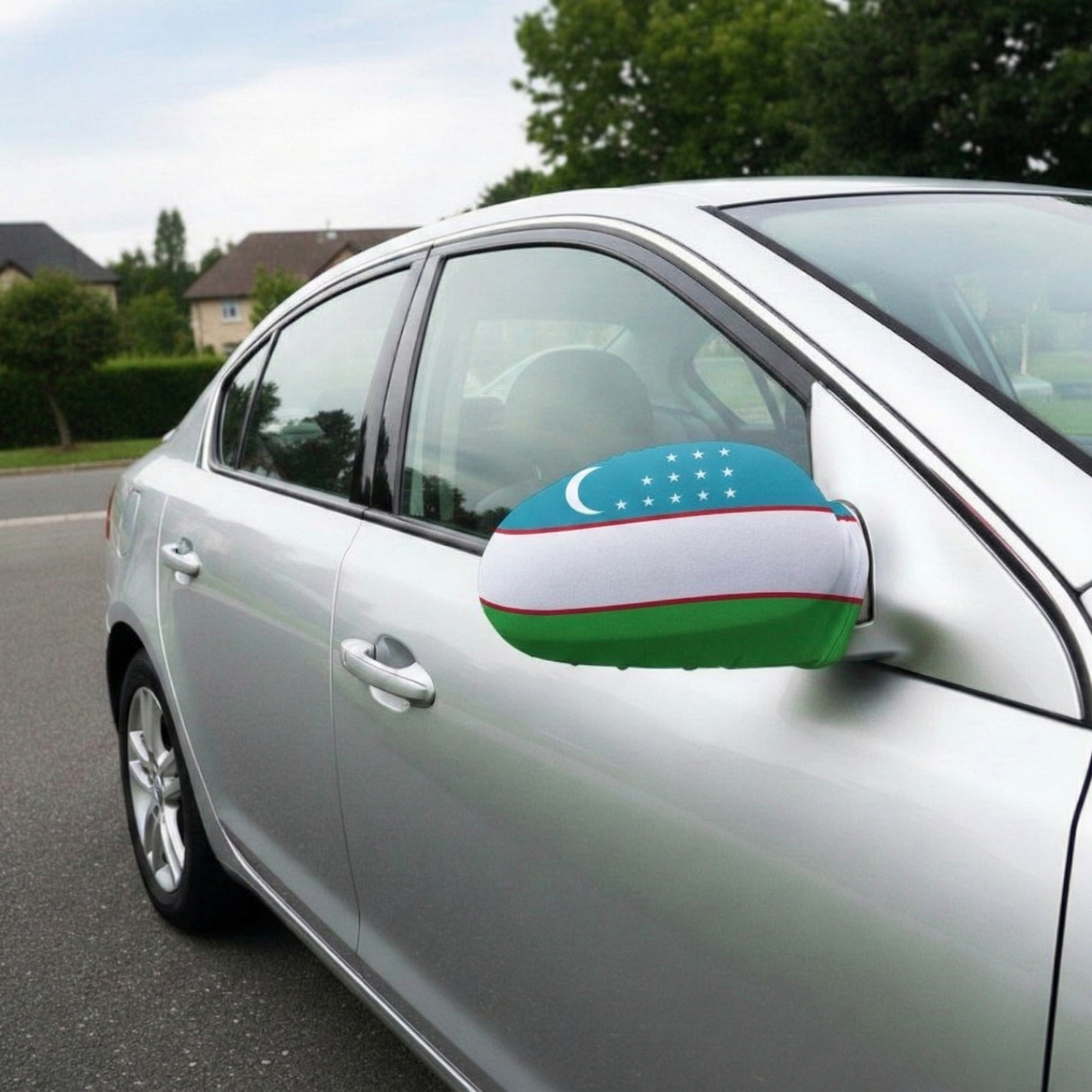 Official FIFA 2026 Uzbekistan Car Mirror Flag