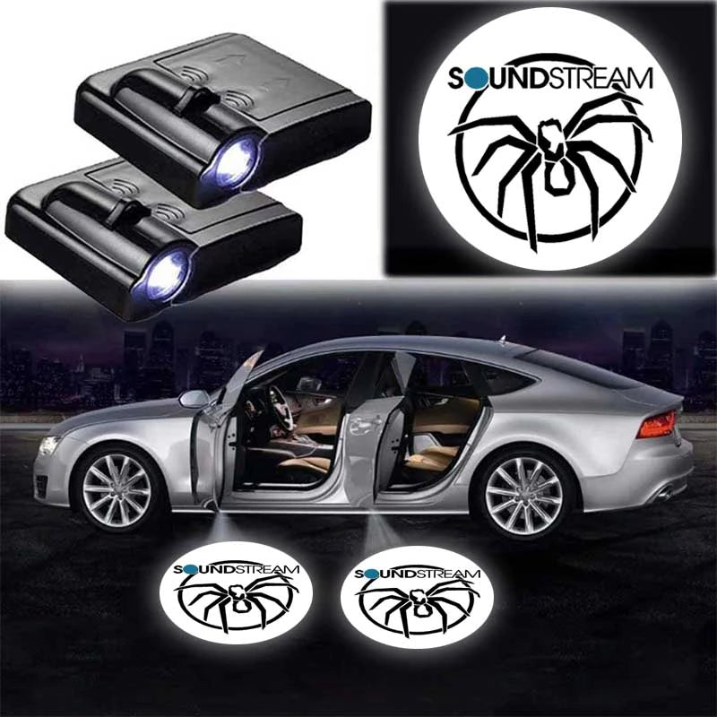 Spider Man Car Projector Lights-Car Door Sills