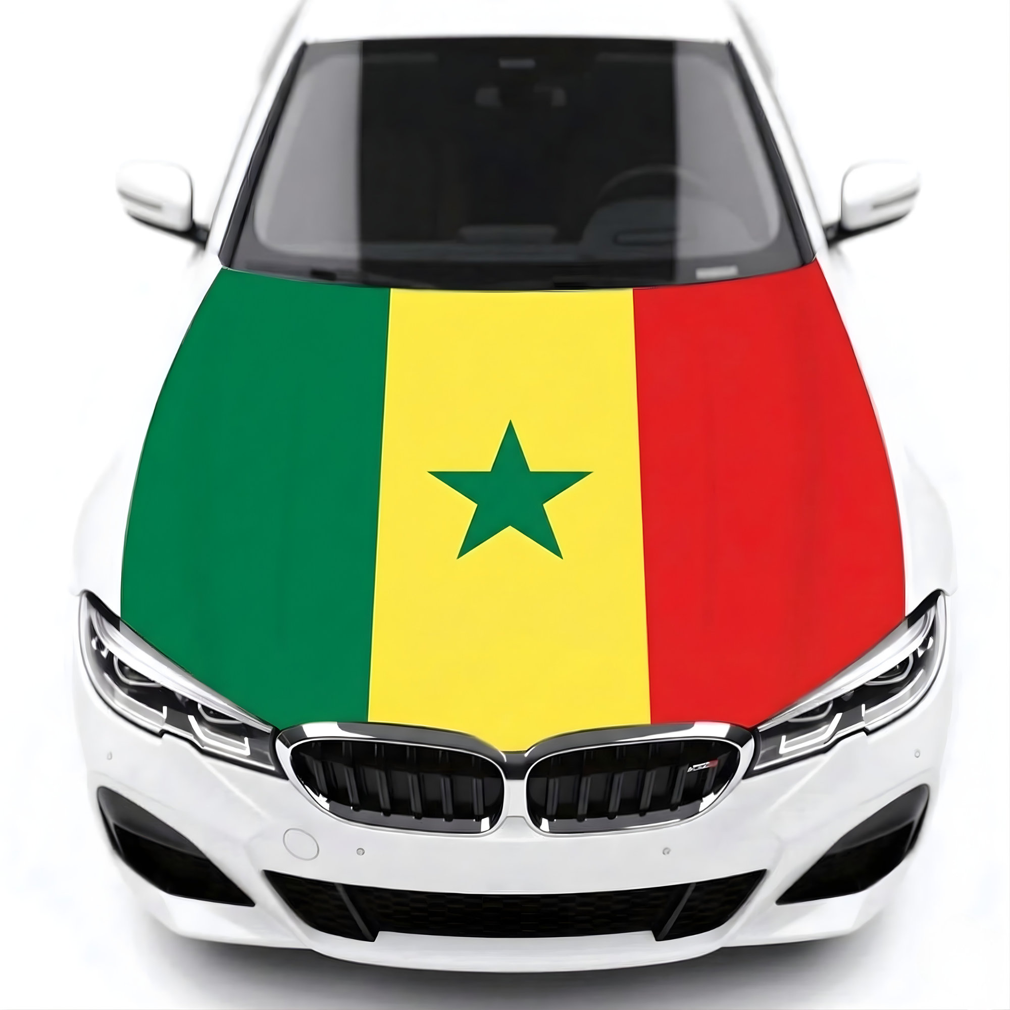 Official FIFA 2026 Senegal Flag Car Hood Cover