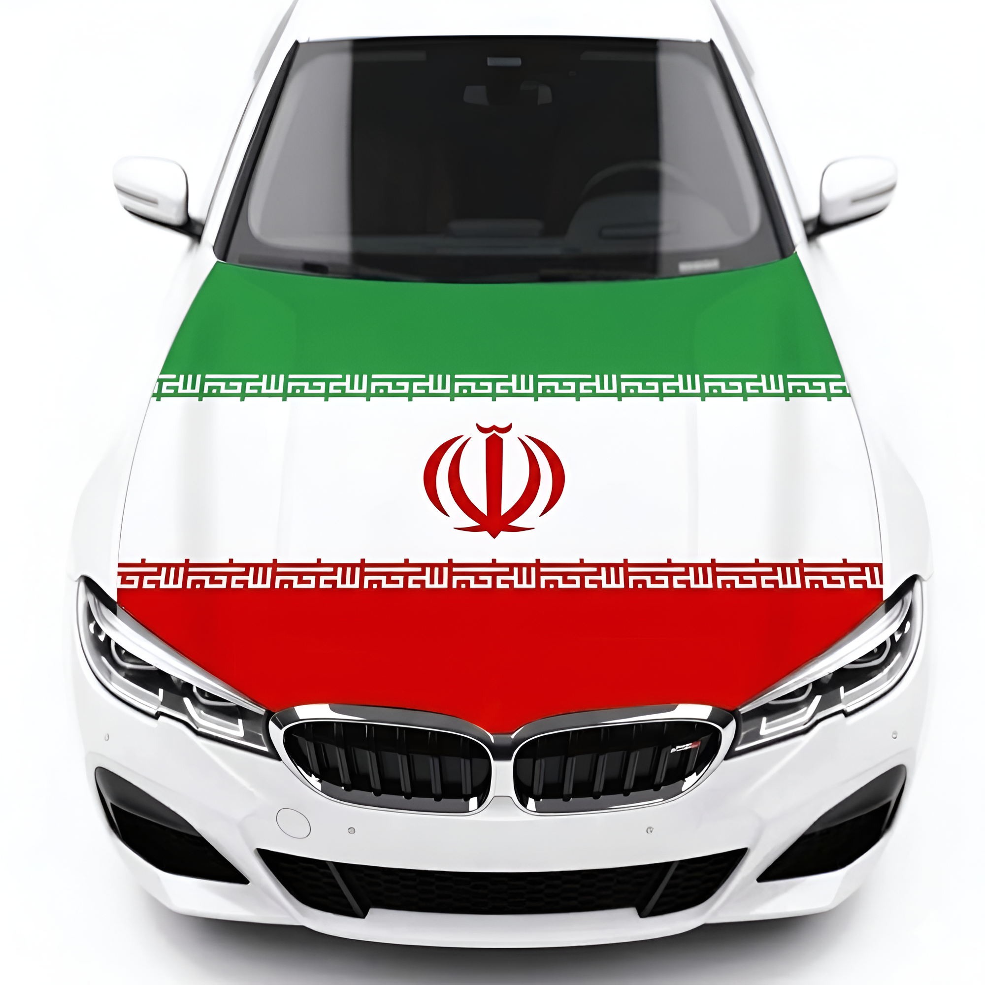 Official FIFA 2026 Iran Flag Car Hood Cover