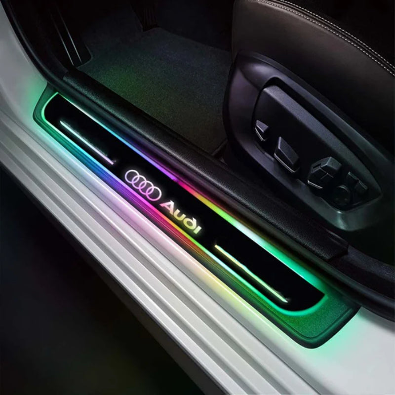 Illuminated LED Audi Door Sills-Car Door Sills