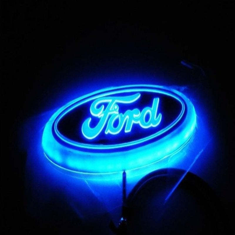 Light Up Ford Emblem LED Logo Light-Car Door Sills