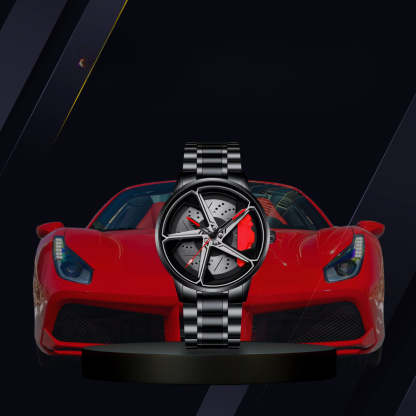 Racing Series Wheel Rim Dial Watches-Car Door Sills