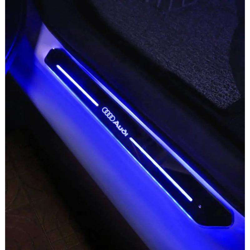 Illuminated LED Audi Door Sills-Car Door Sills