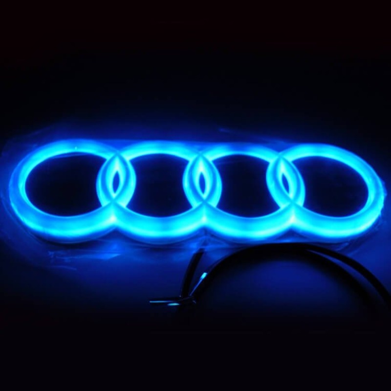 Audi Logo Badge LED Light-Car Door Sills