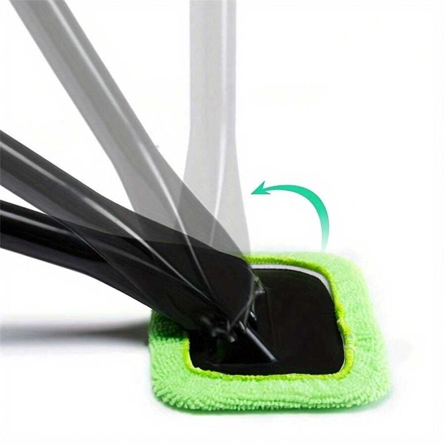 Car Windshield Defogging Brush With Detachable Pad