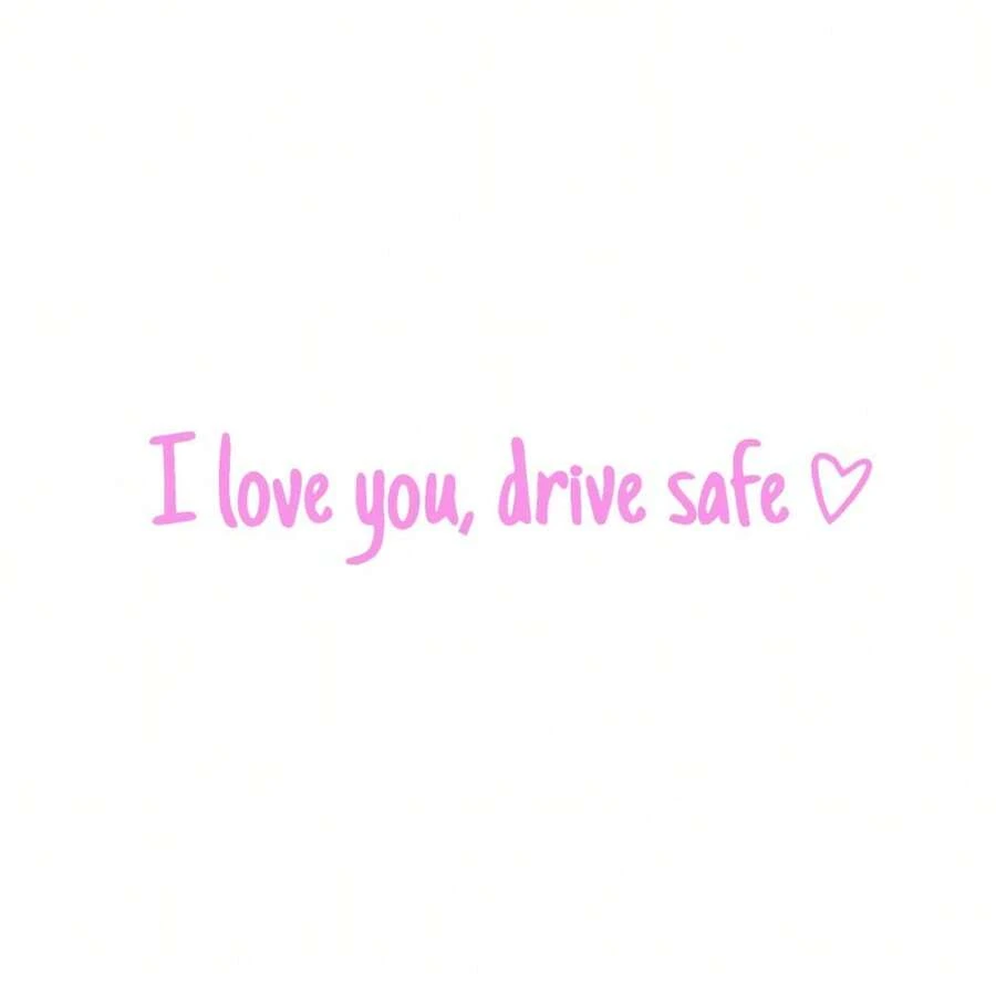 1 Piece Rearview Mirror Car Decals For Women