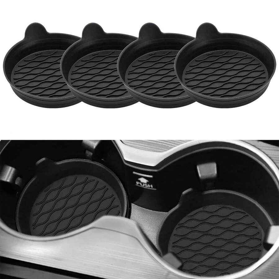 Universal Non Slip Decorative Car Cup Holder Inserts