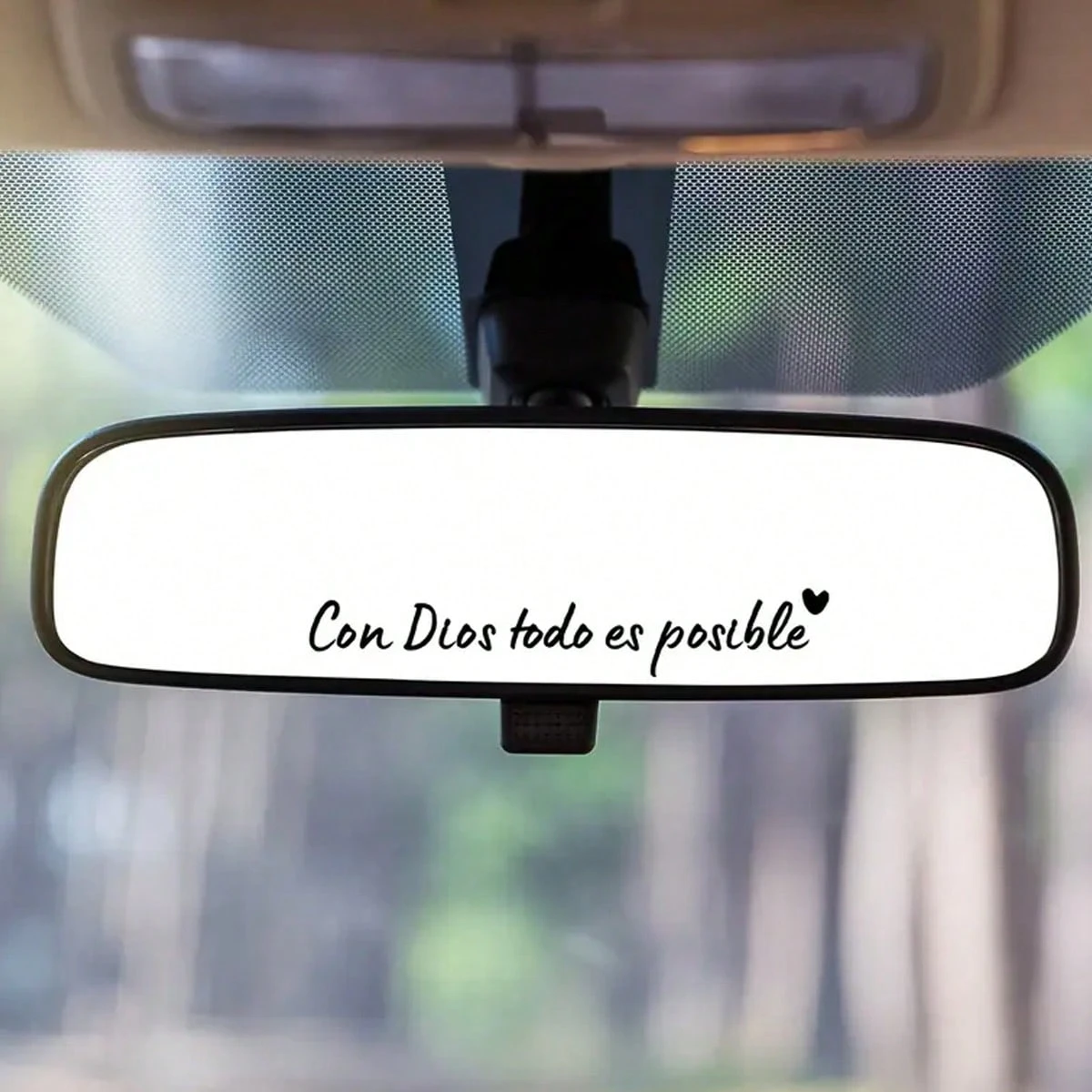 Waterproof Spanish Bible Quote Car Sticker