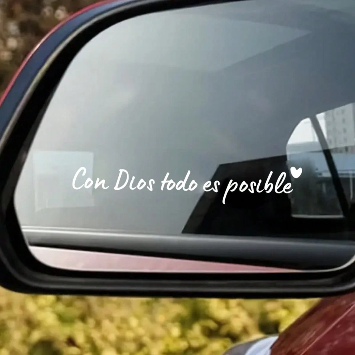 Waterproof Spanish Bible Quote Car Sticker