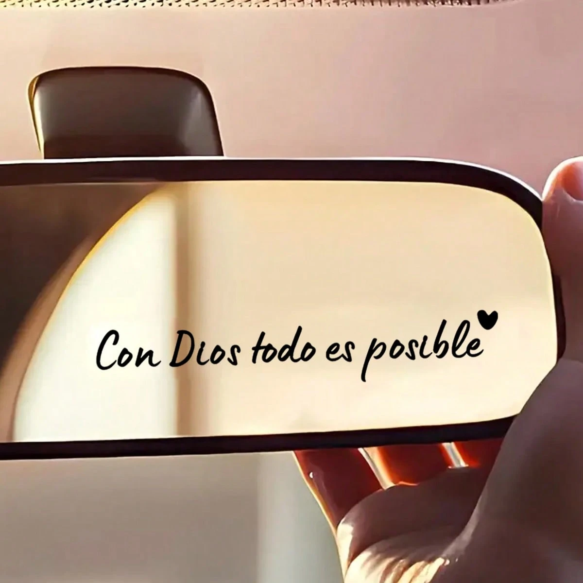 Waterproof Spanish Bible Quote Car Sticker