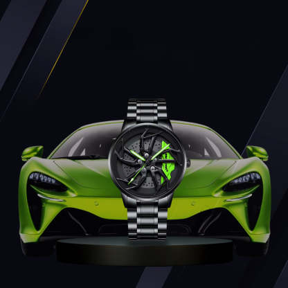 Racing Series Wheel Rim Dial Watches-Car Door Sills