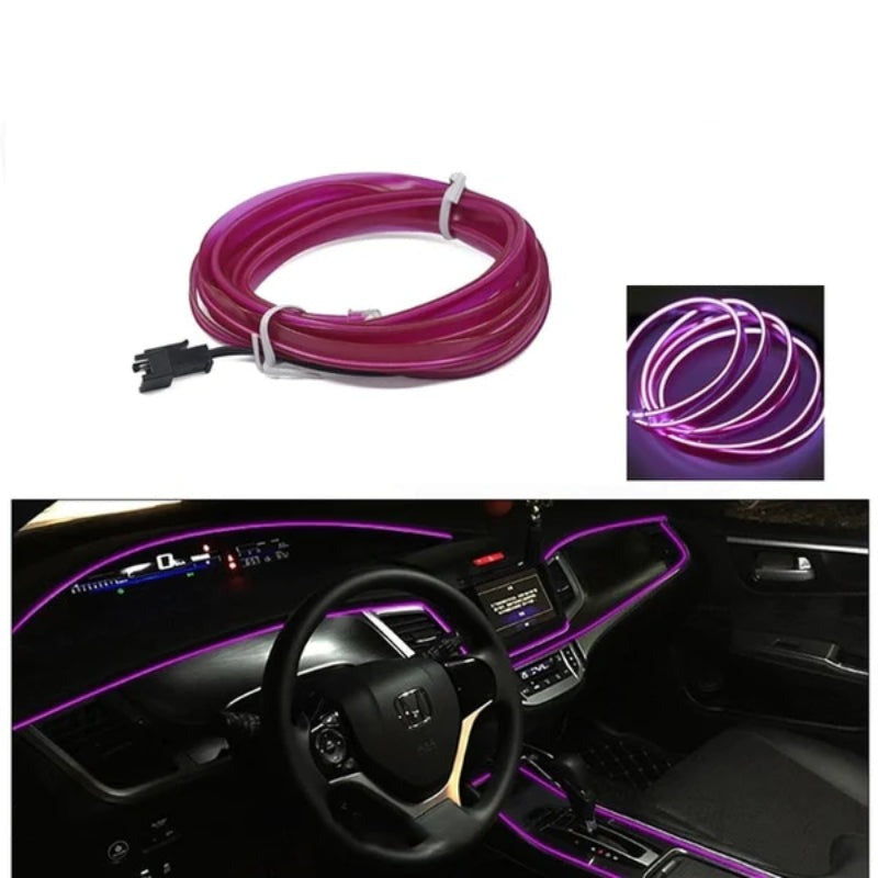 Car Interior Atmosphere Lighting Decoration LED Strip-Car Door Sills