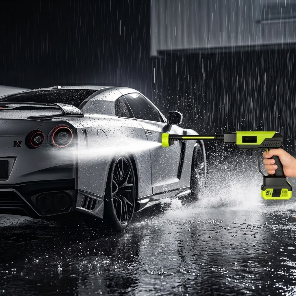 Cordless Portable Pressure Washer for Car Patio And Garden Cleaning