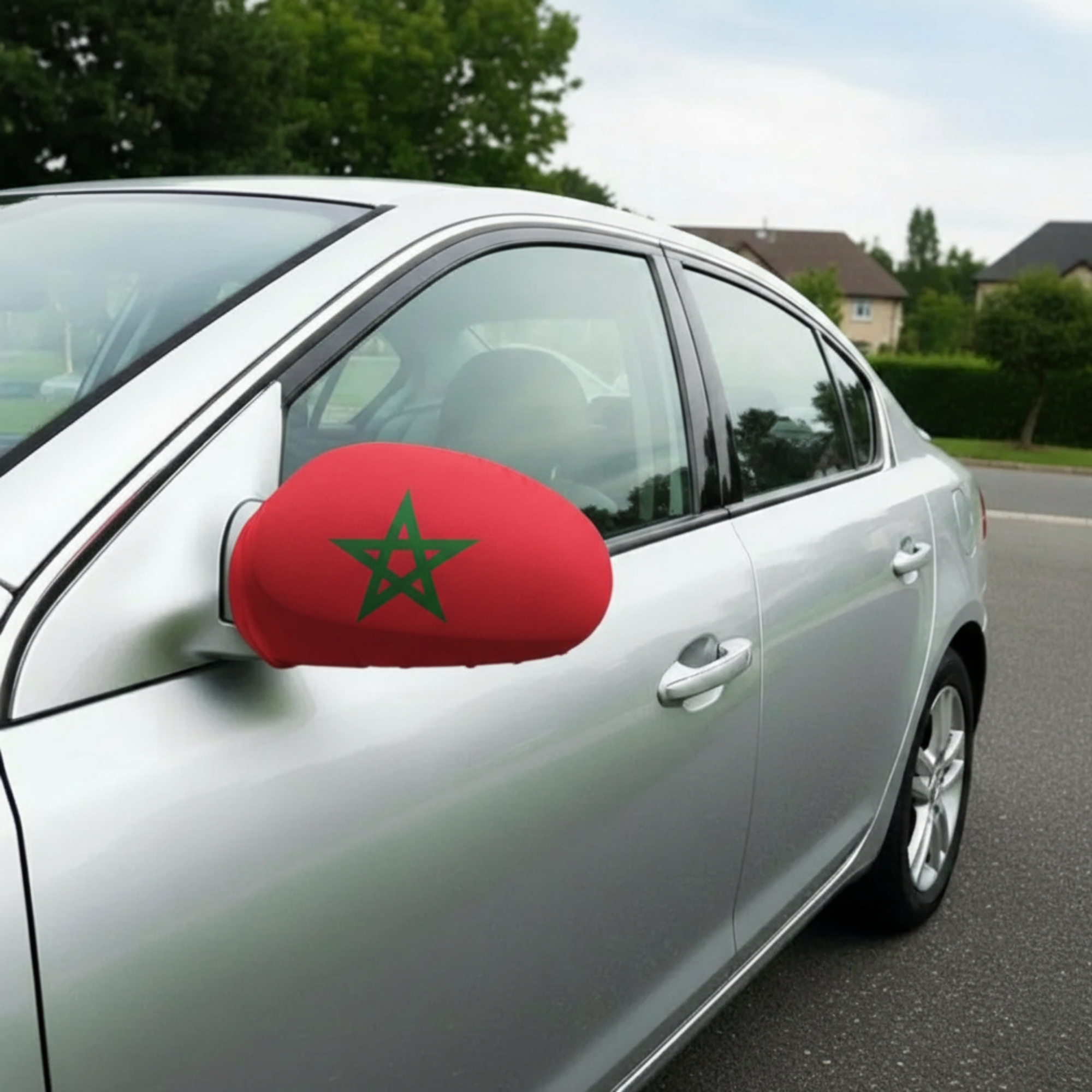 Official FIFA 2026 Morocco Car Mirror Flag