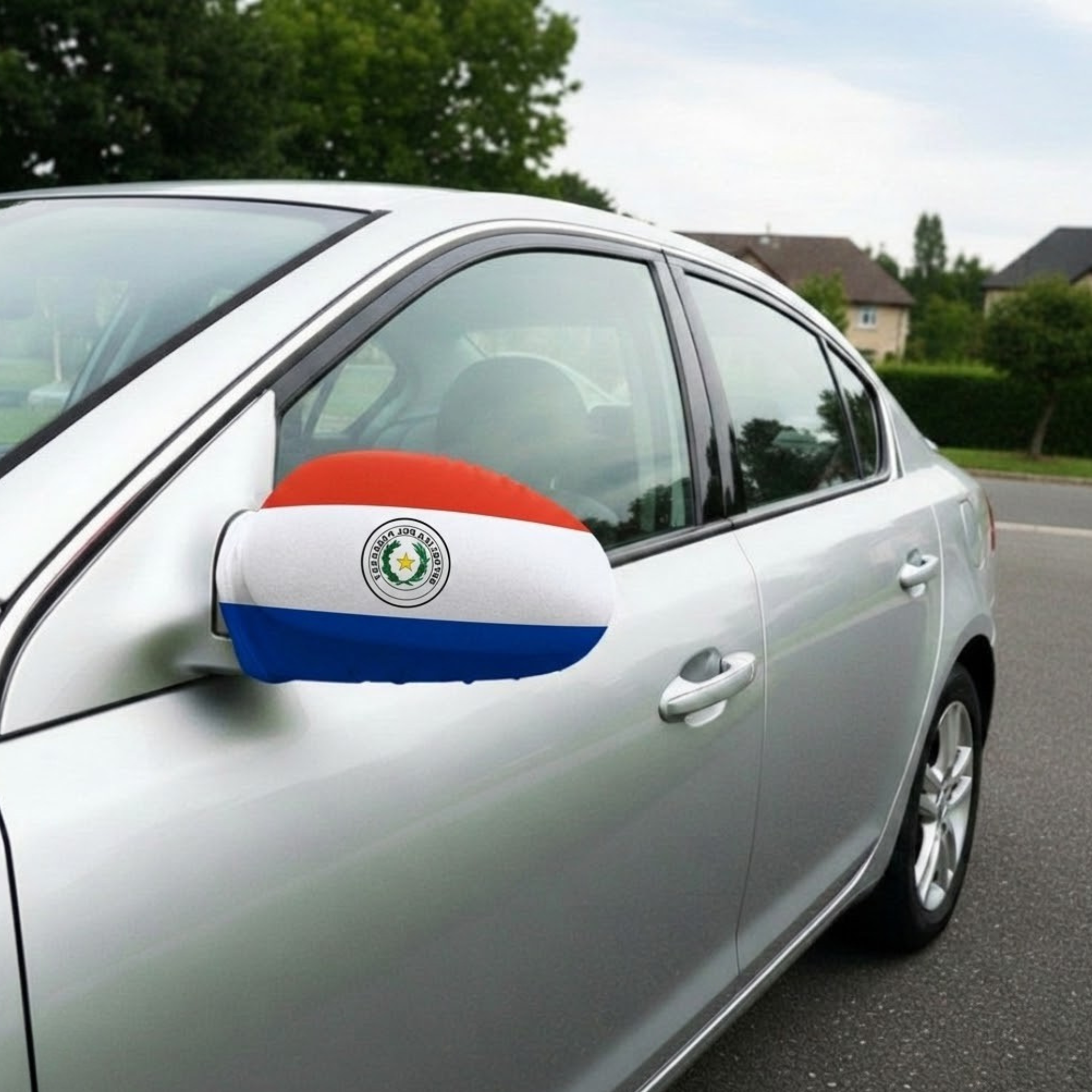 Official FIFA 2026 Paraguay Car Mirror Flag
