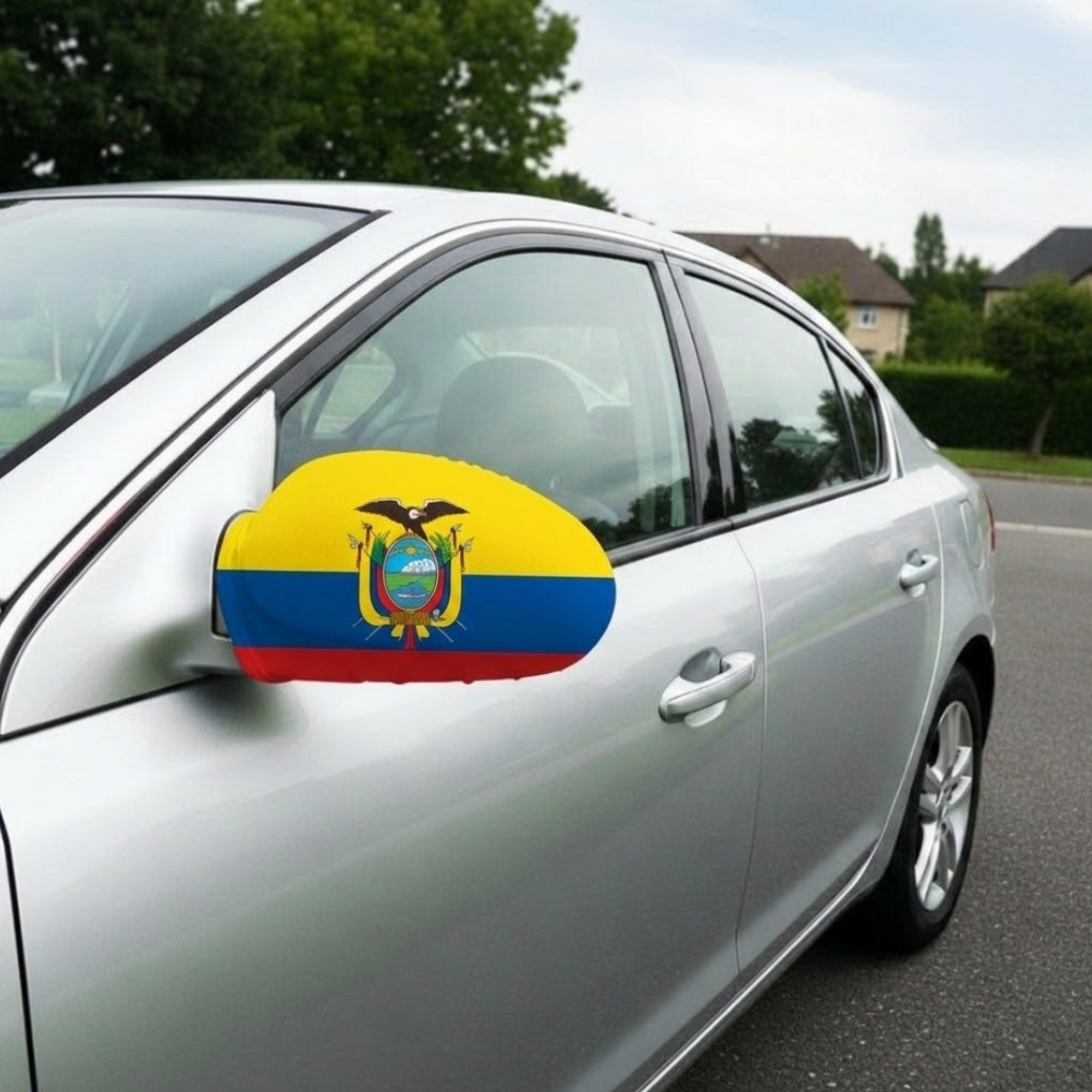 Official FIFA 2026 Ecuador Car Mirror Flag