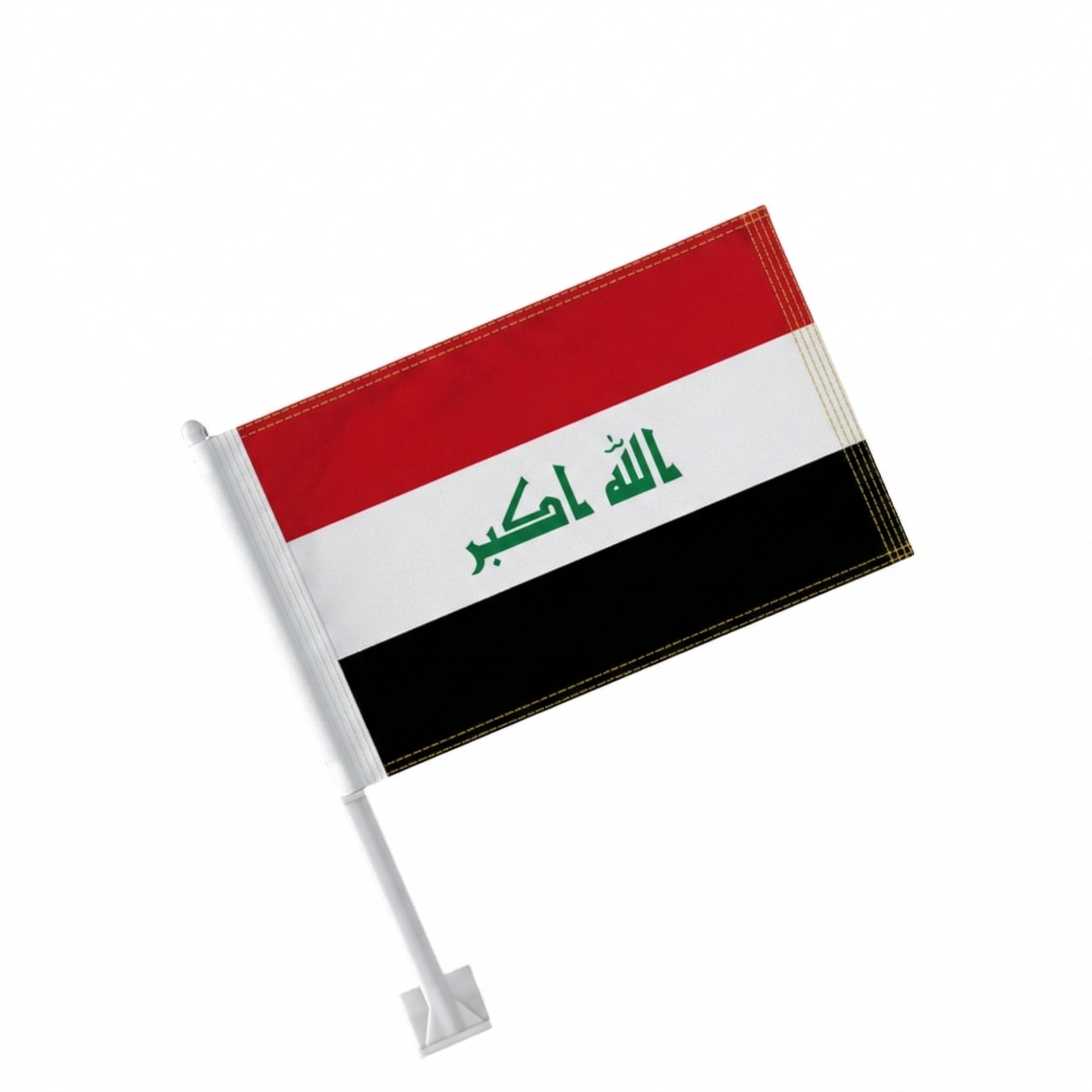Official FIFA 2026 Iraq Car Flag