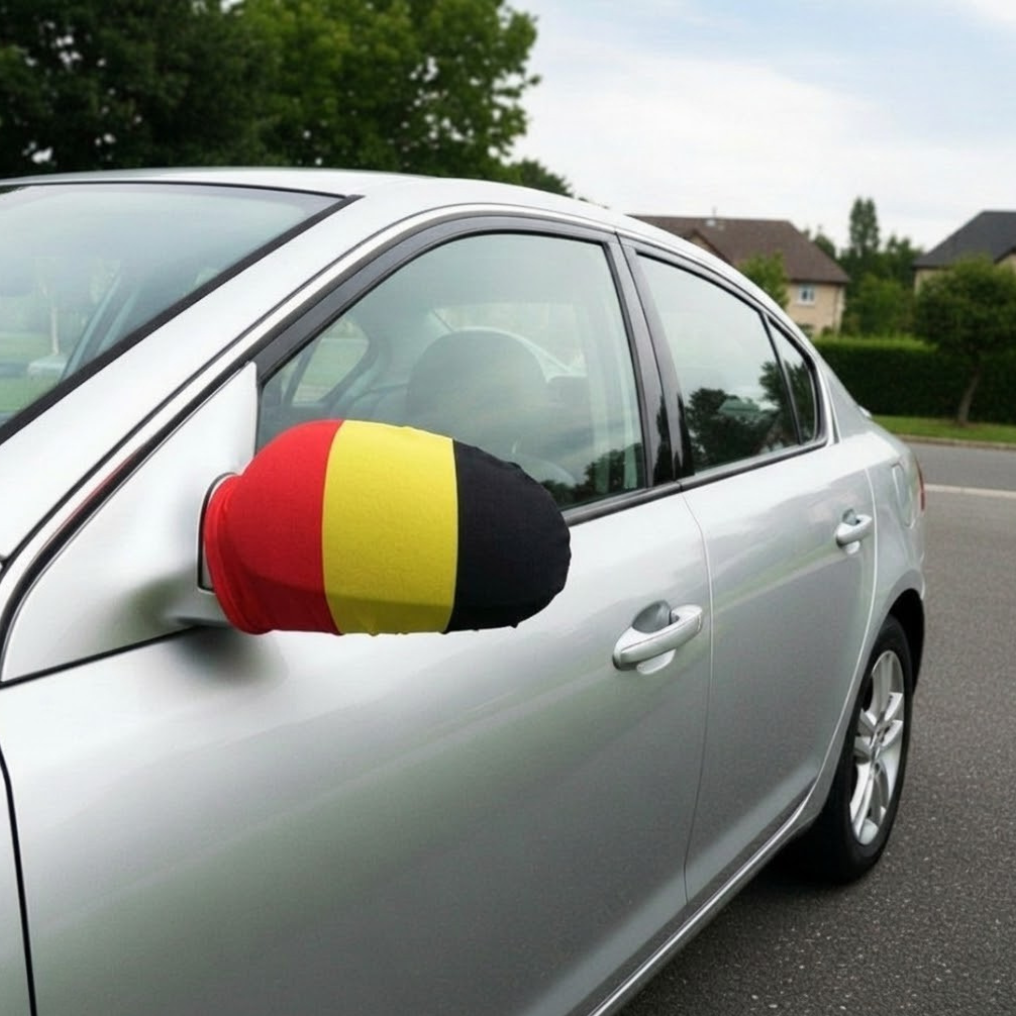 Official FIFA 2026 Belgium Car Mirror Flag