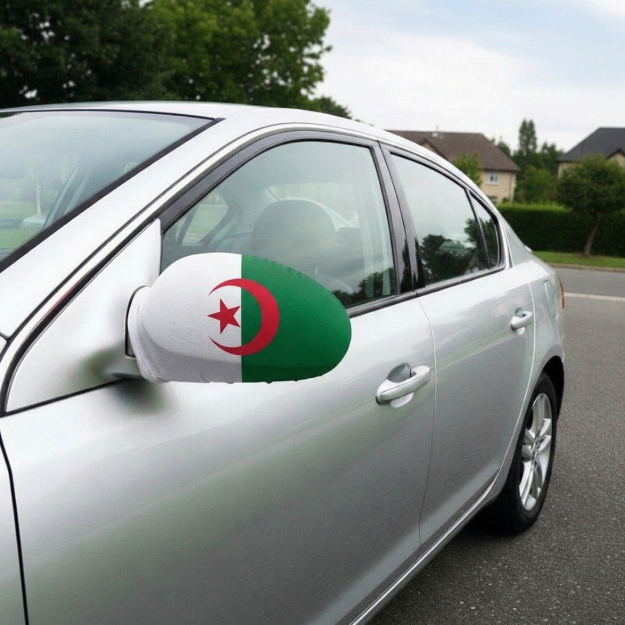 Official FIFA 2026 Algeria Car Mirror Flag