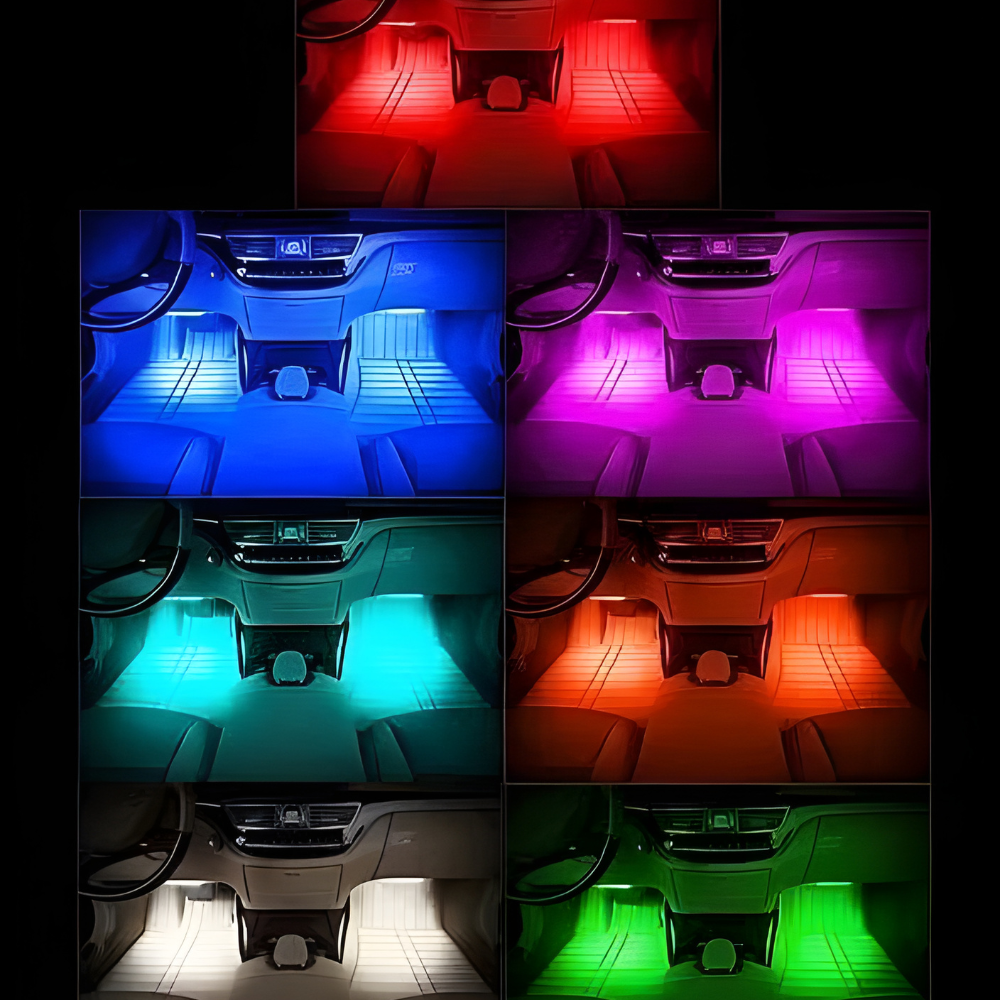 Customizable LED Under Glow Lighting Kit for Vehicle