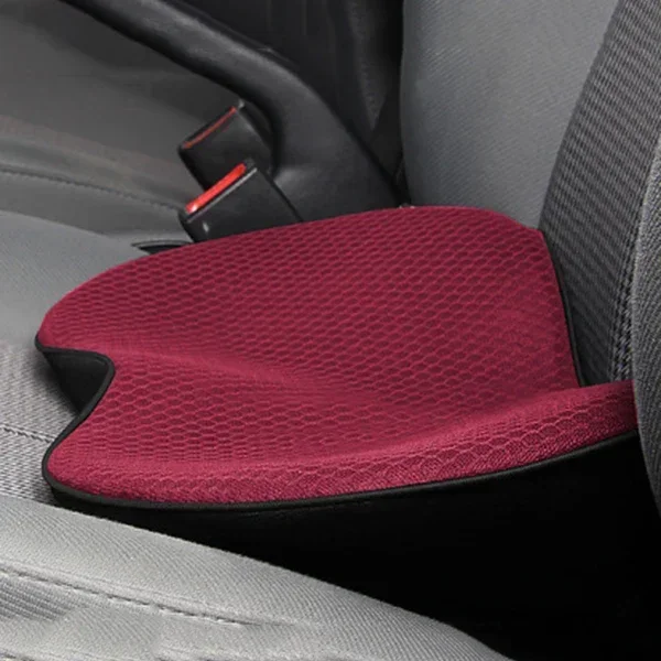 2 in 1 Memory Foam Car Seat Cushion Pad With Lumbar Support