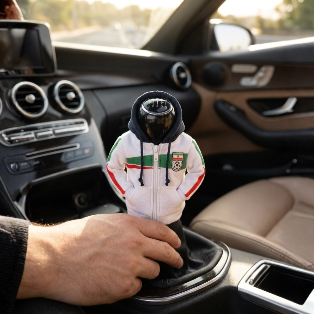 Iran Team Melli Gear Shift Hoodie Cover, Football Fan Pride Edition for World Cup 2026