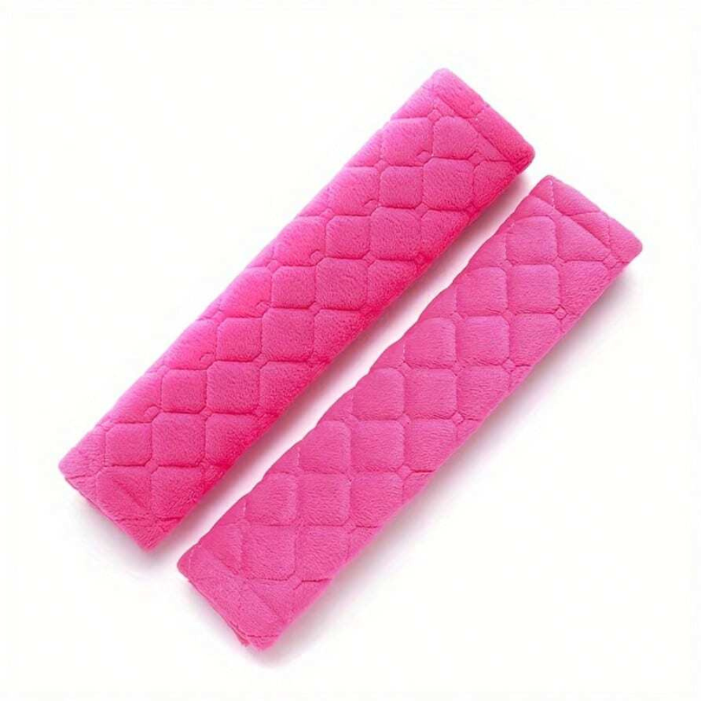 Two Piece Car Seat Belt Cover Pads