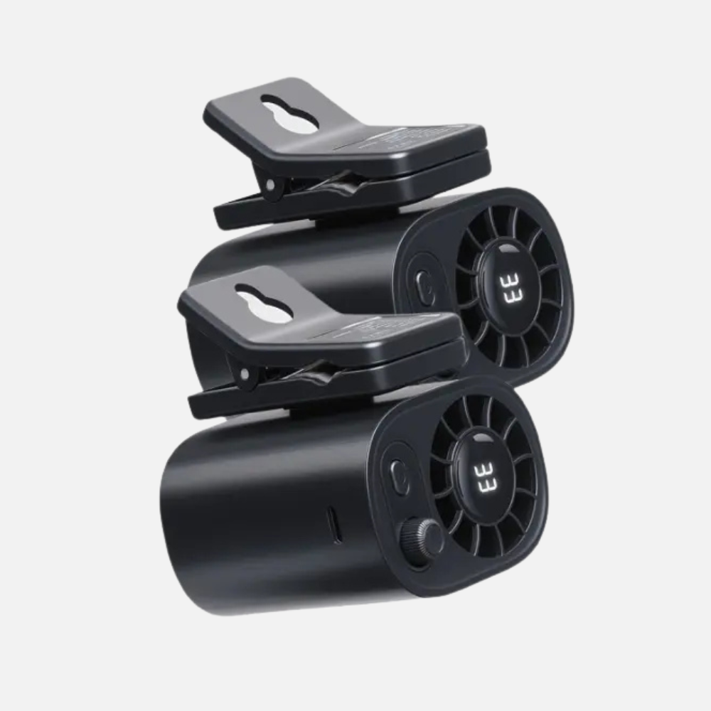 Rechargeable Clip On Adjustable Cooling Car Fan