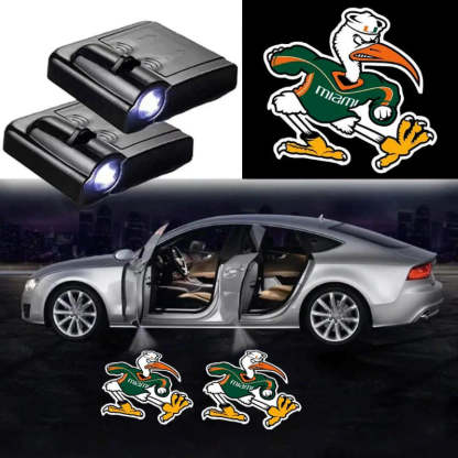 Set Of 2 Miami Car Door Lights-Car Door Sills