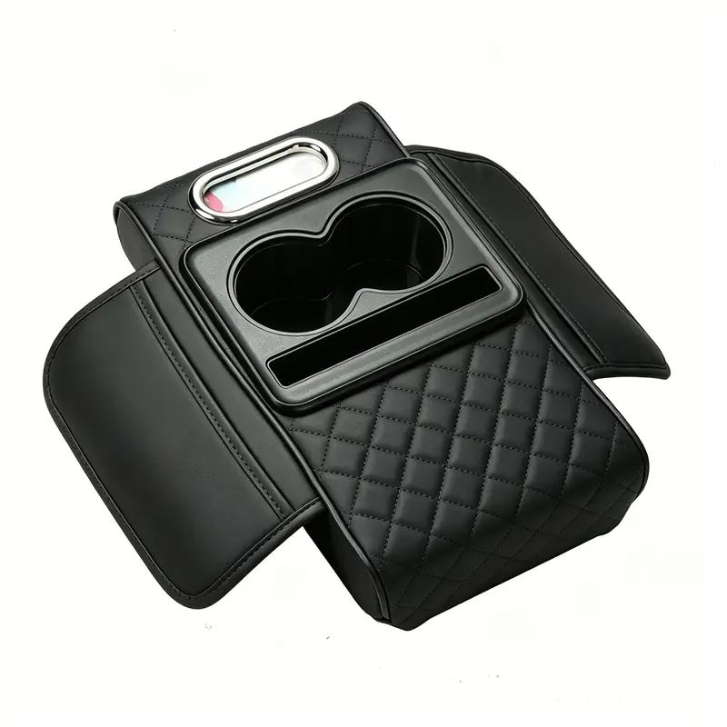 4 In 1 Multifunctional Car Center Armrest Pad Tool Storage Organizer