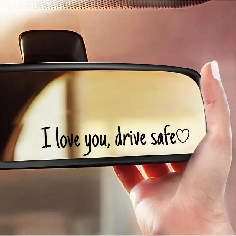 12 Pieces Universal Car Rearview Mirror Sticker