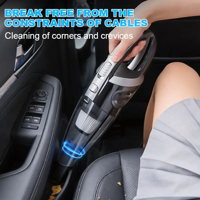 Mini Cordless Handheld Vacuum Cleaner For Cars And Home