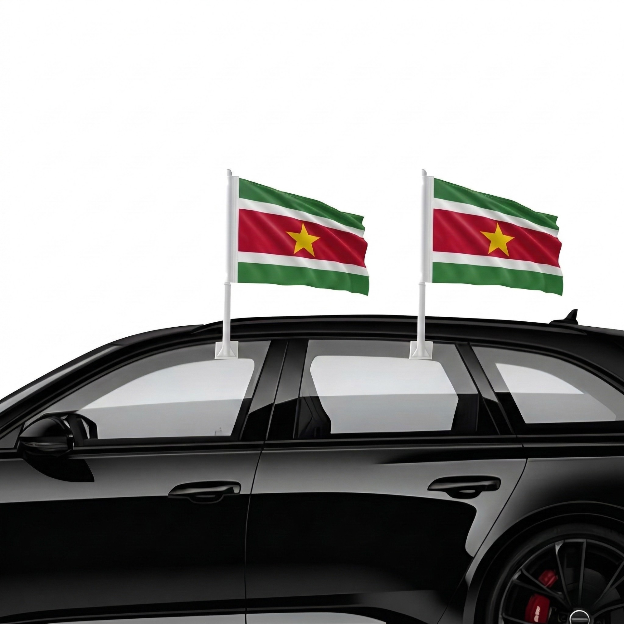 Official FIFA 2026 Suriname Car Flag